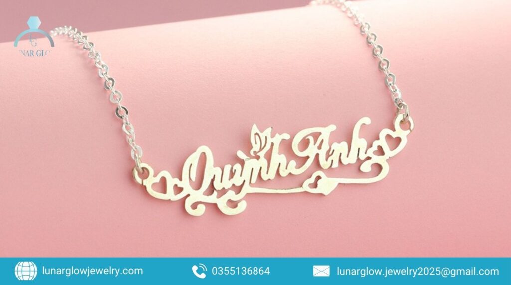 Trang sức bạc khắc tên – Món quà cá nhân hóa đầy ý nghĩa
