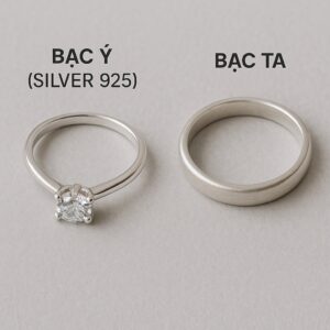 Bạc 925 và Bạc Ta